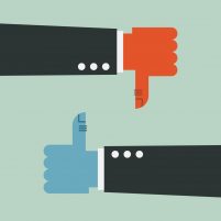 thumbs-updown arguments, Difficult employees, extremism