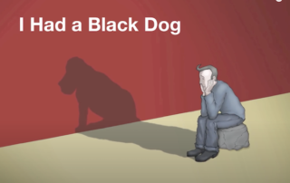 more black dog