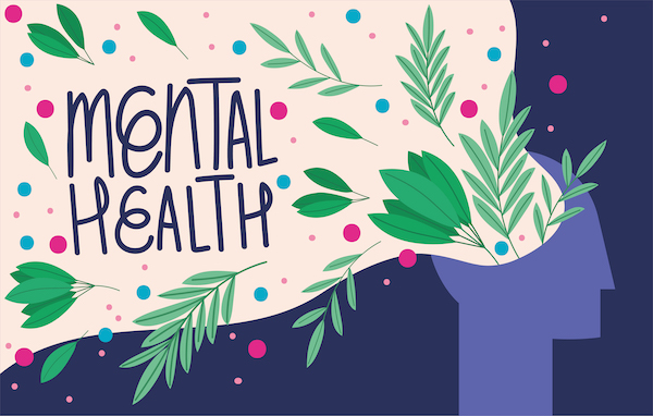 mental health illustration positive psychology